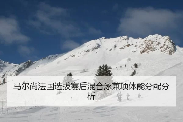 马尔尚法国选拔赛后混合泳兼项体能分配分析